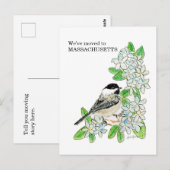 Massachusetts Postkarte (Vorne/Hinten)