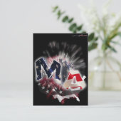 MASSACHUSETTS POSTKARTE (Stehend Vorderseite)