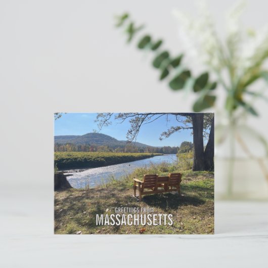 Massachusetts Postkarte (Stehend Vorderseite)