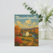 Massachusetts Postkarte (Stehend Vorderseite)