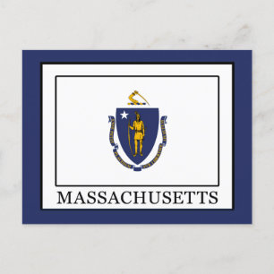 Massachusetts Postkarte
