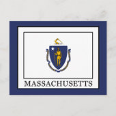 Massachusetts Postkarte (Vorderseite)