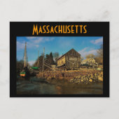 Massachusetts Postkarte (Vorderseite)
