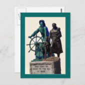 Massachusetts, Postkarte (Vorne/Hinten)