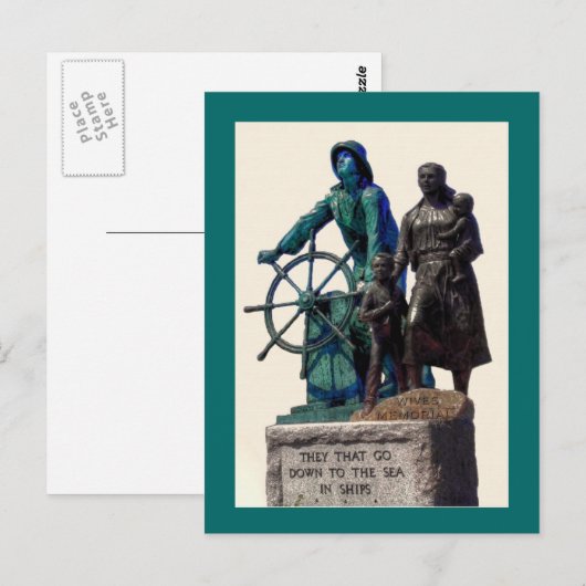 Massachusetts, Postkarte (Vorne/Hinten)