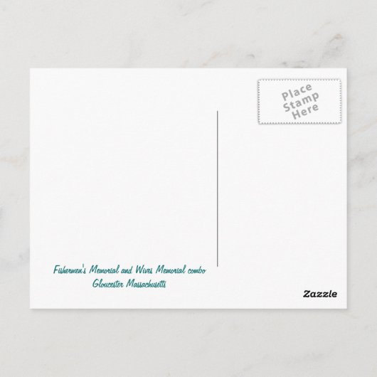 Massachusetts, Postkarte (Rückseite)