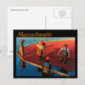 Massachusetts Postkarte (Vorne/Hinten)