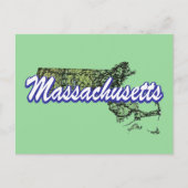 Massachusetts Postkarte (Vorderseite)