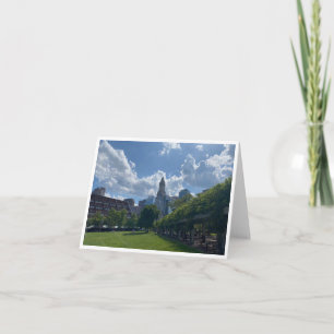 Massachusetts-Postkarte 3 Dankeskarte