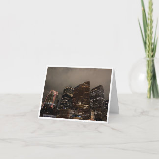 Massachusetts-Postkarte 4 Dankeskarte