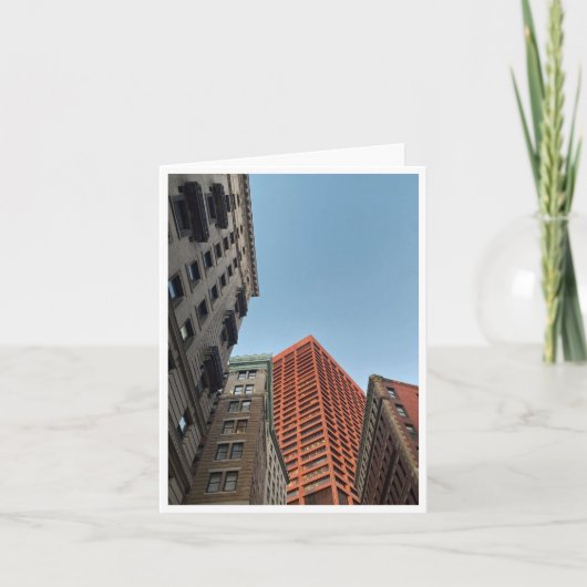 Massachusetts-Postkarte 5 Dankeskarte (Vorderseite)