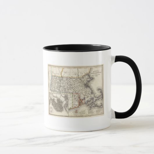 Massachusetts, Rhode Island 2 Tasse (Rechts)