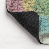 Massachusetts Rhode Island und Connecticut Mousepad (Ecke)