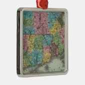 Massachusetts Rhode Island und Connecticut Ornament Aus Metall (Rechts)