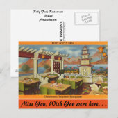 Massachusetts, Ruby Foo's Restaurant, China Town Postkarte (Vorne/Hinten)