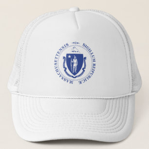 Massachusetts-Schild Truckerkappe
