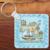 Massachusetts Schlüsselanhänger (Vorderseite)