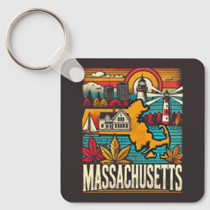 Massachusetts Schlüsselanhänger