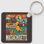 Massachusetts Schlüsselanhänger (Rückseite)