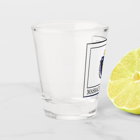 Massachusetts Schnapsglas (Links)