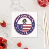 Massachusetts Serviette (Beispiel)