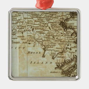 Massachusetts Silbernes Ornament