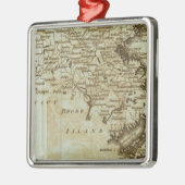 Massachusetts Silbernes Ornament (Links)