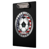 Massachusetts Staat Generation X American Soccer Klemmbrett (Links)