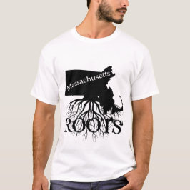 Massachusetts Staat Roots Shirt für Frauen oder Mä