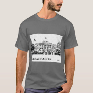 Massachusetts Staat USA T-Shirt