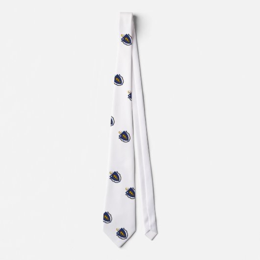 Massachusetts-Staats-Flagge Krawatte (Vorderseite)