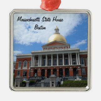 Massachusetts-Staats-Haus, Boston Silbernes Ornament