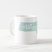 Massachusetts-Staats-Motto-Slogan Kaffeetasse (Vorderseite Links)
