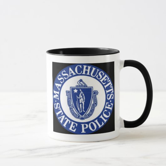 Massachusetts-Staats-Polizei/dünne blaue Linie Tasse (Rechts)