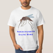 Massachusetts-Staats-Vogel T-Shirt (Vorderseite)