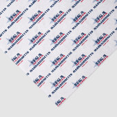 Massachusetts Staatsstolz Tissue Paper Seidenpapier (Ausschnitt)