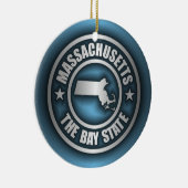"Massachusetts Steel 2" Keramik Ornament (Rechts)