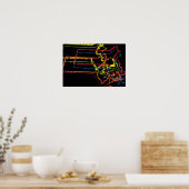 Massachusetts Stolz verwischen Poster (Küche)