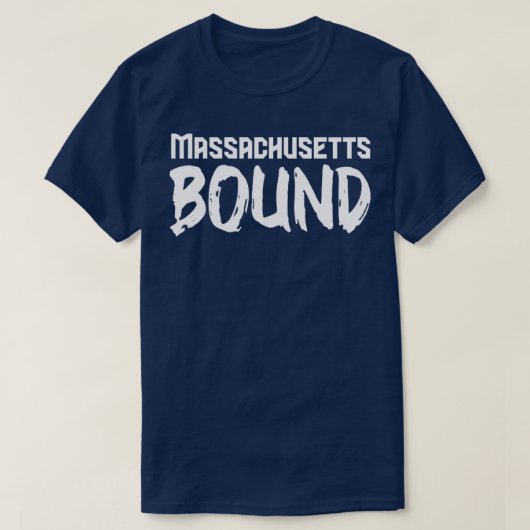 Massachusetts T-Shirt (Design vorne)