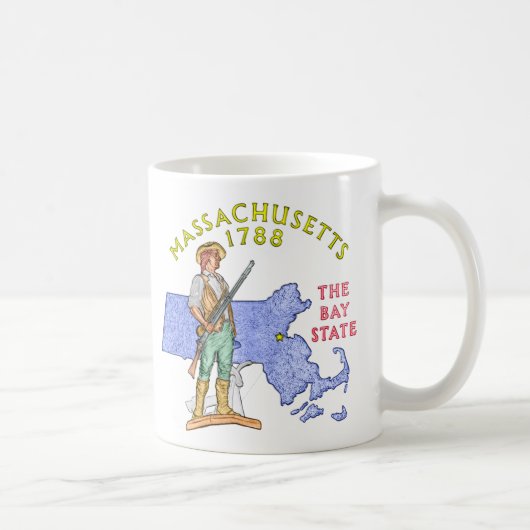 Massachusetts-Tasse Kaffeetasse (Rechts)