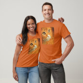 Massachusetts Territory Cat The Orange Tabby Cat T-Shirt (Unisex)