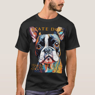 Massachusetts Territory Hund Der Boston Terrier Ku T-Shirt