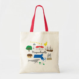 Massachusetts Tote Bag Tragetasche