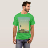 Massachusetts Übergröße T-Shirt (Vorne ganz)