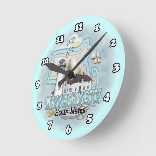 Massachusetts Uhr Leuchtturm (Winkel)