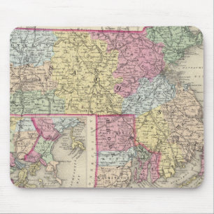 Massachusetts und Rhode Island 2 Mousepad