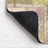 Massachusetts und Rhode Island Mousepad (Ecke)