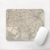 Massachusetts und Rhode Island Mousepad (Mit Mouse)