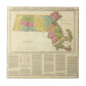 Massachusetts US Fliese (Vorderseite)