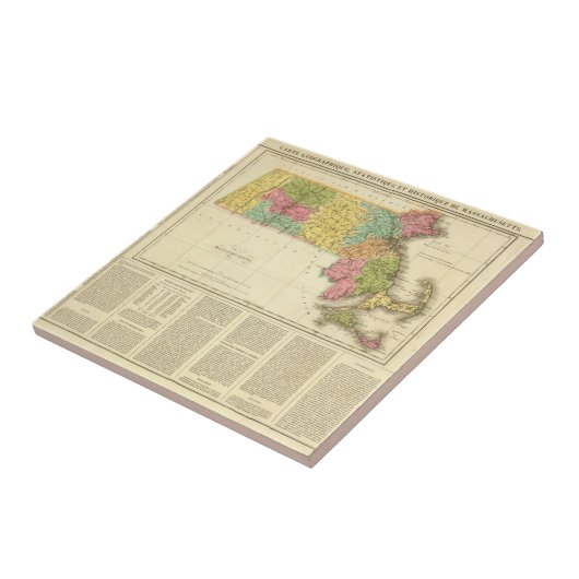 Massachusetts US Fliese (Seite)